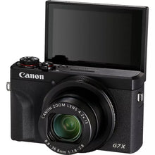 Cargar imagen en el visor de la galería, Canon PowerShot G7 X Mark III, negro, con batería de repuesto